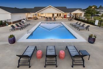 Resort-style pool